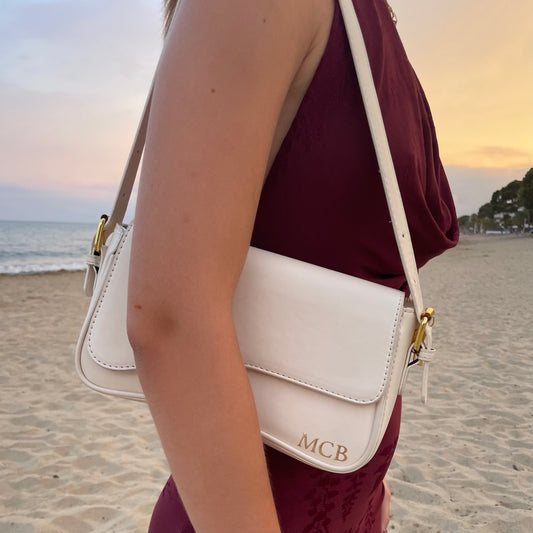 Personalised 2-in-1 Swoosh Baguette Shoulder Crossbody Bag