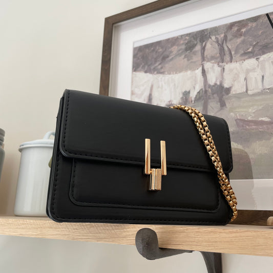 Personalised CHRISTINE Faux Leather Cross Body Shoulder Bag