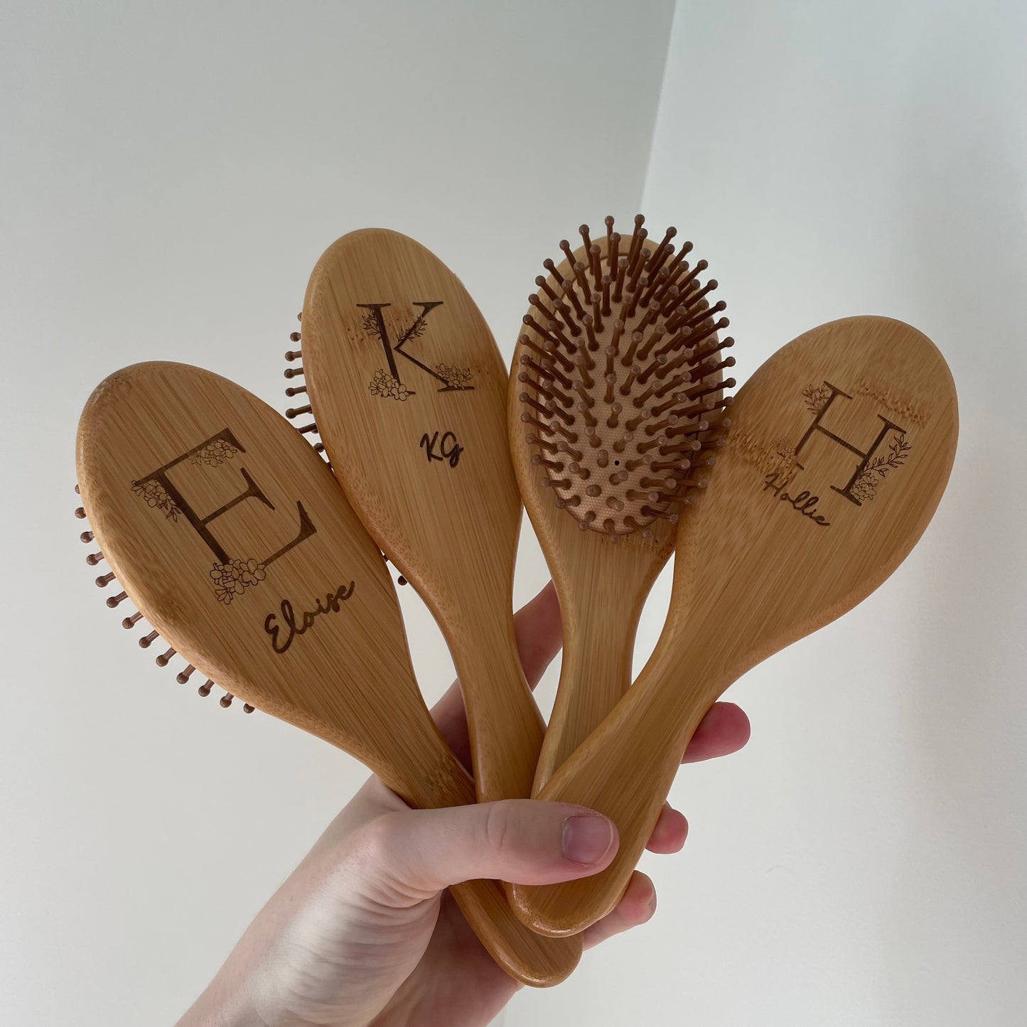 Personalised Wooden Hair Brush