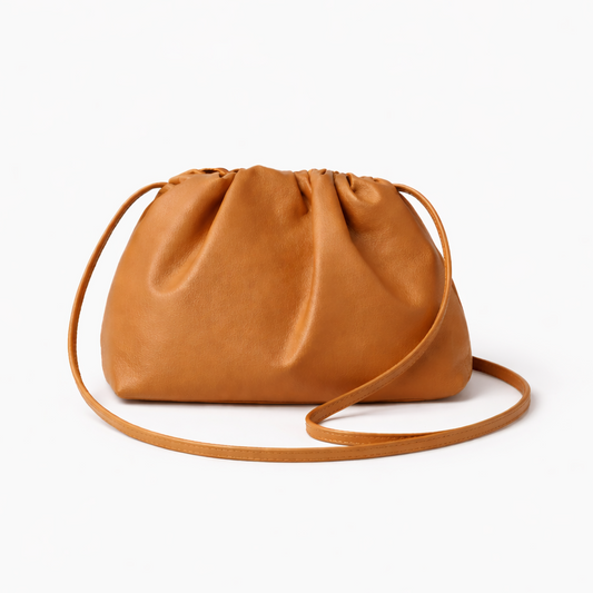 Tan small cloud bag