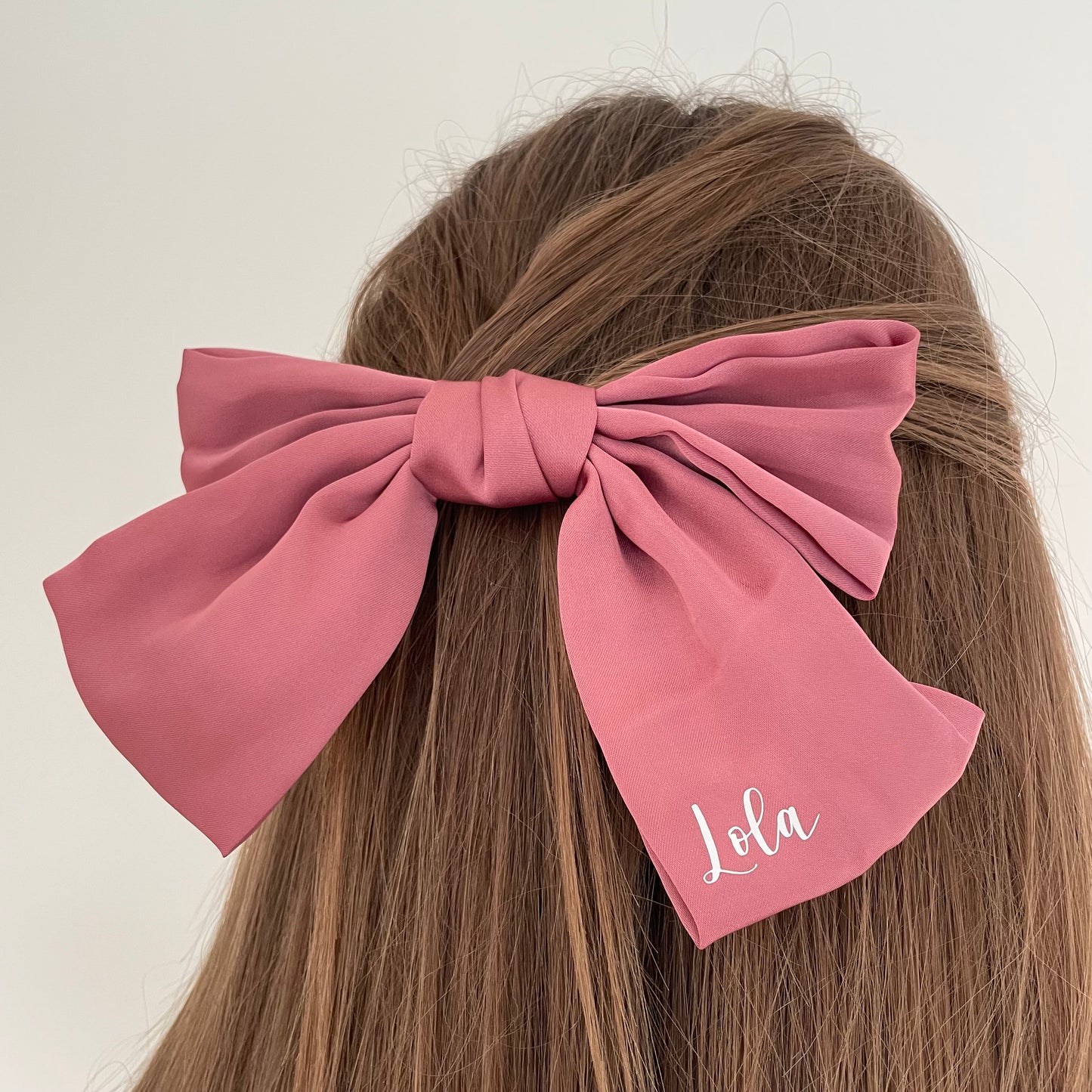 Personalised Initial Monogram Hair Bow