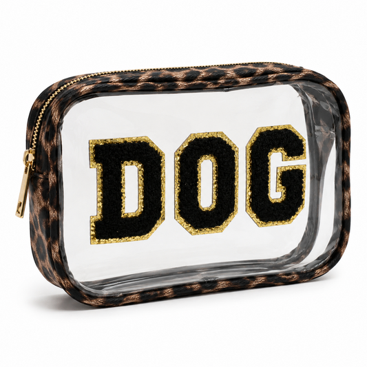 Leopard print DOG Pouch