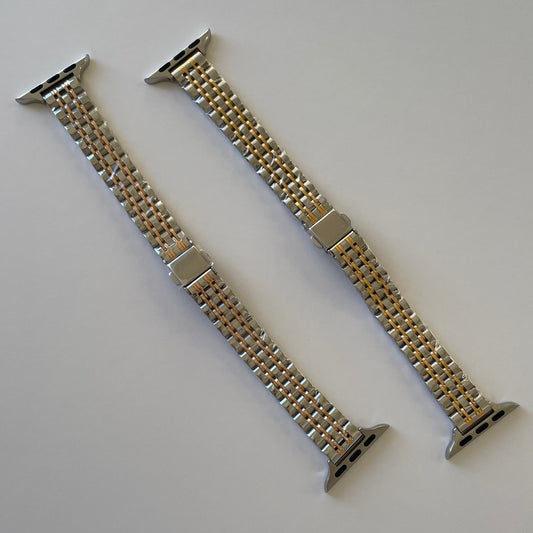 Metal Thin Link Apple Watch Straps