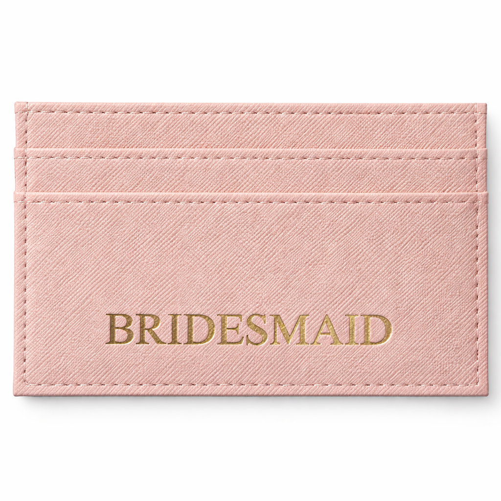 Bridesmaid card holder