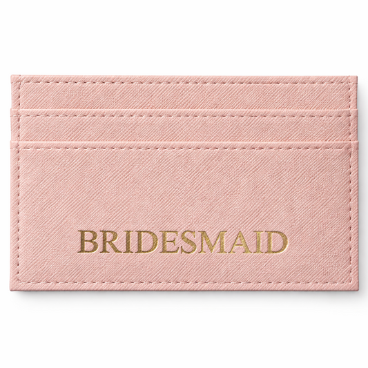 Bridesmaid card holder