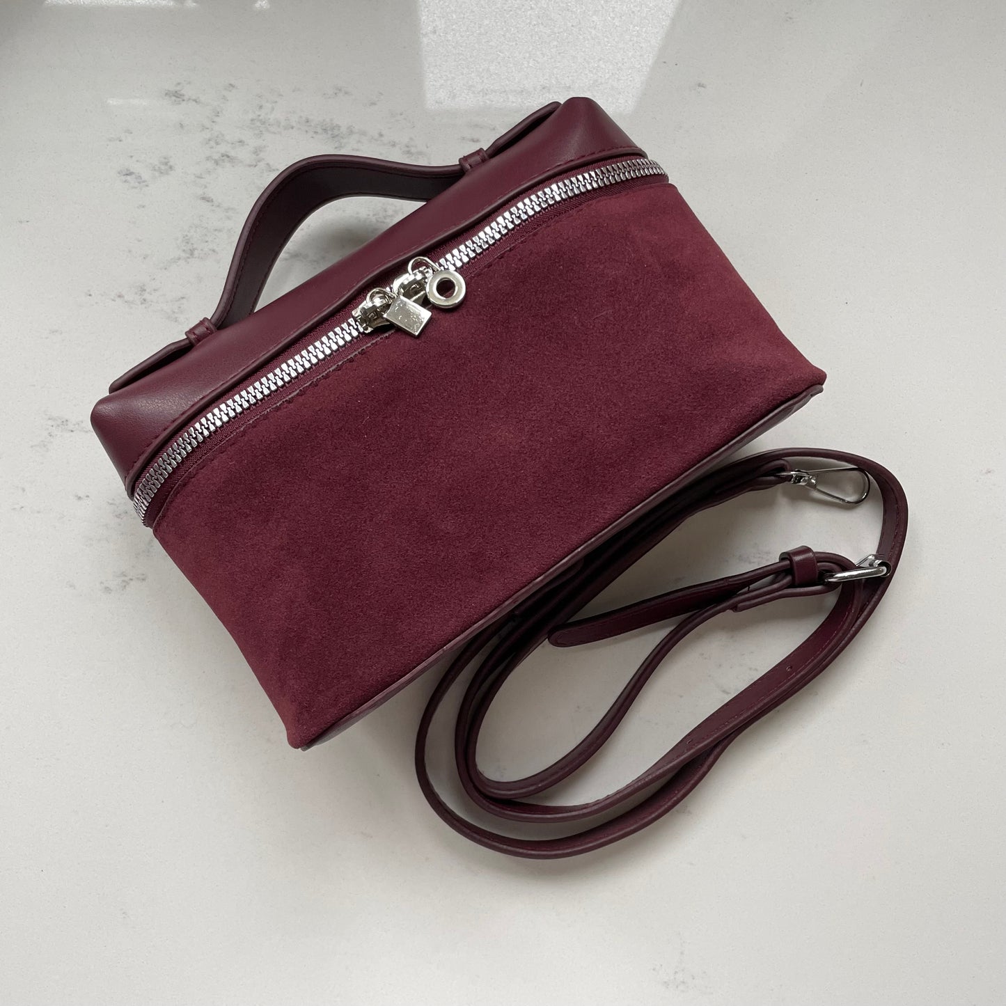 Personalised LILY Suede Cross Body Bag