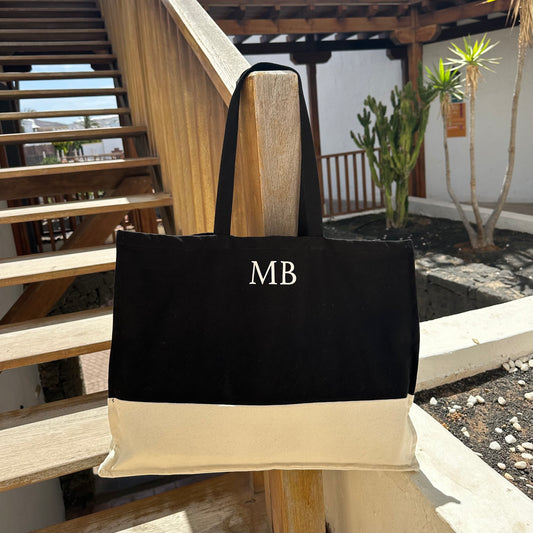 Personalised EMILY Square Canvas Tote Bag