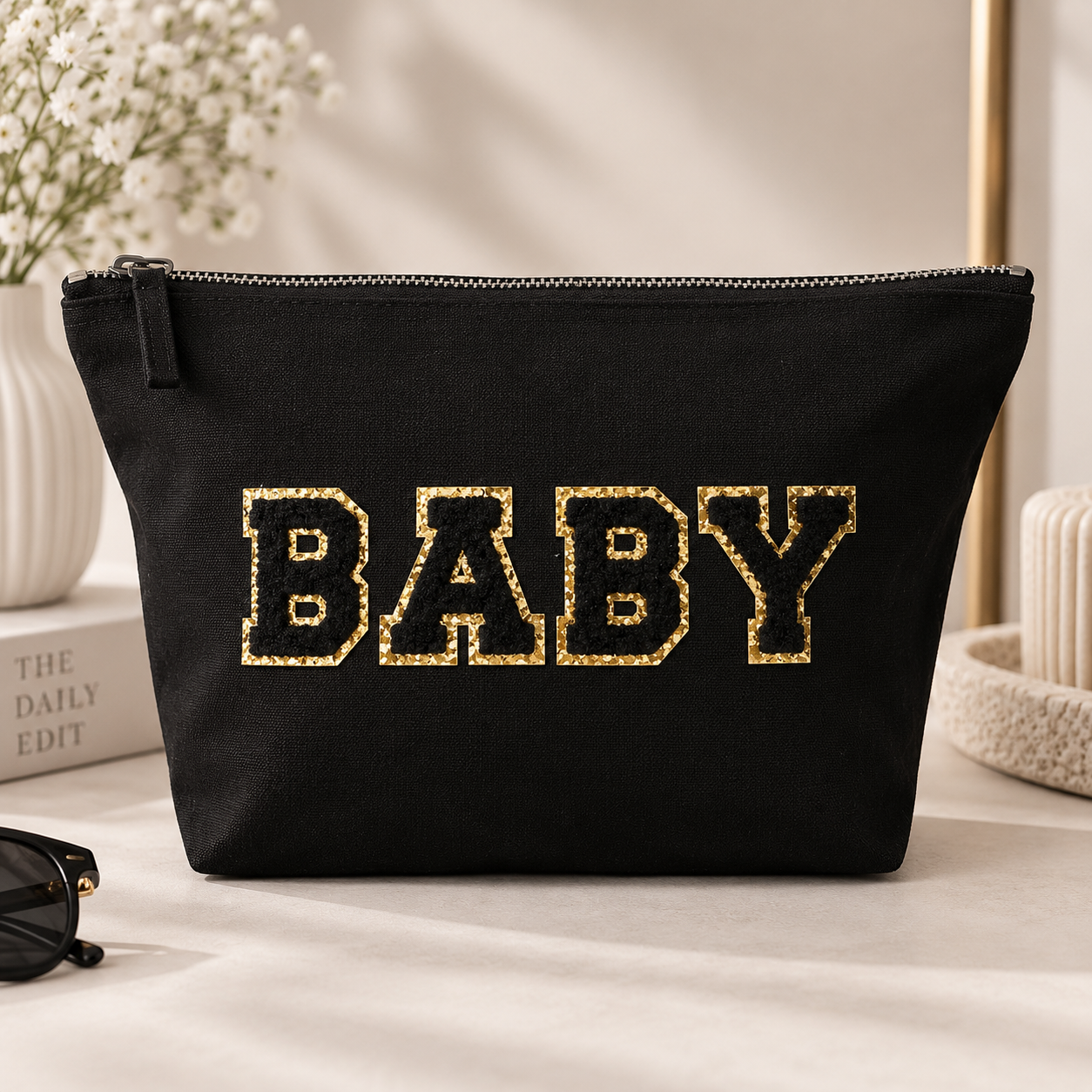 Personalised Cotton Patch Pouch