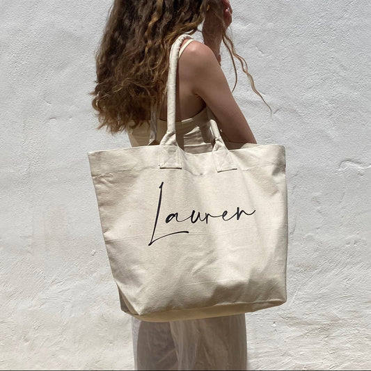 Personalised GEMMA Large Tote Bag