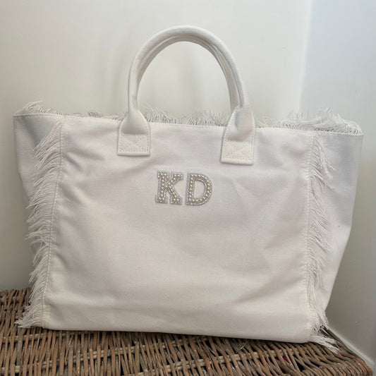 Personalised Fringe Tote Bag