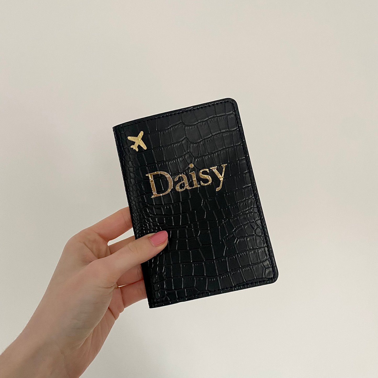 Personalised Travel Passport Cover