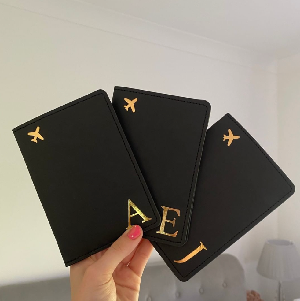 Personalised Travel Passport Cover