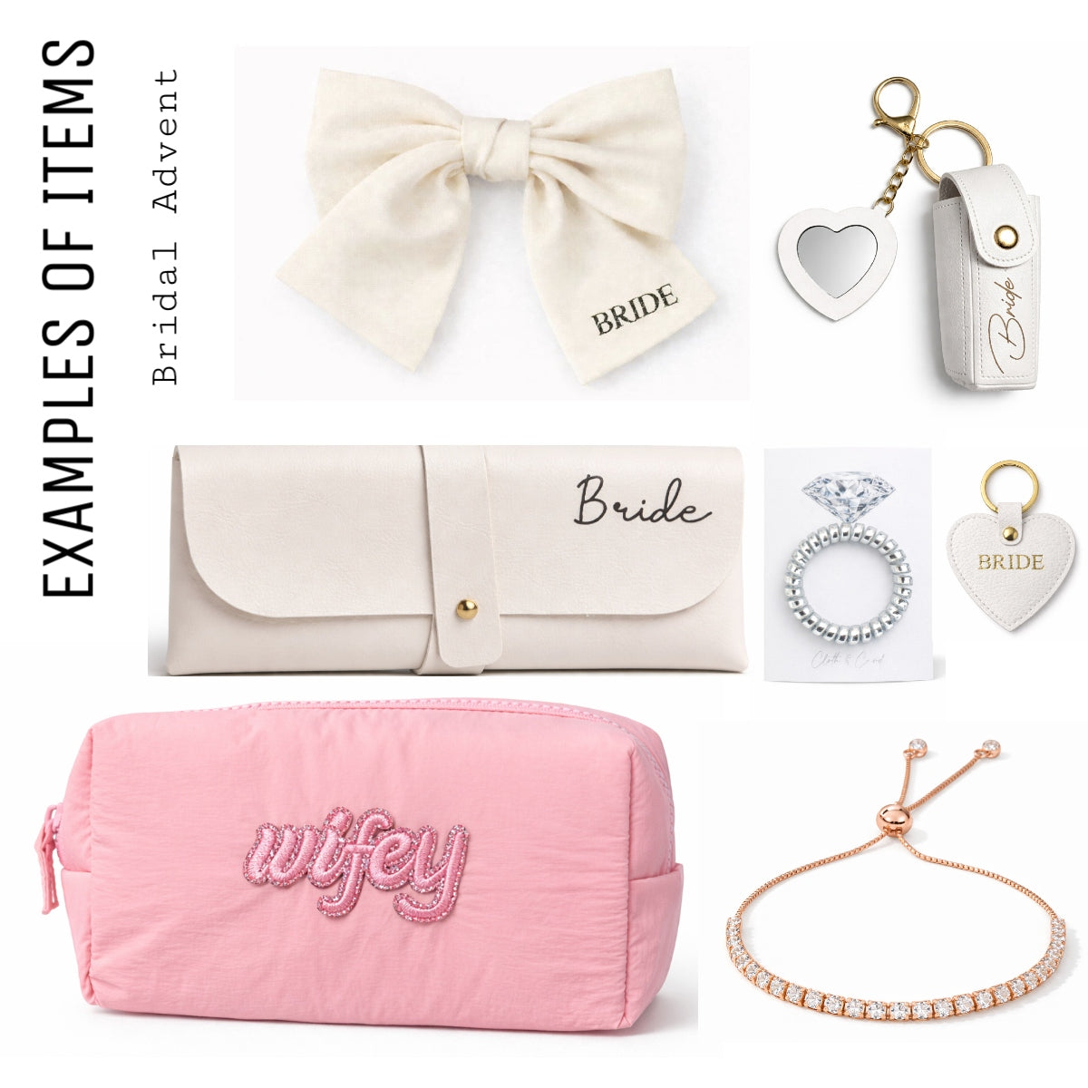 Personalised 7 days Wedding Calendar