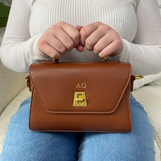 Personalised CAITLIN Cross Body Bag