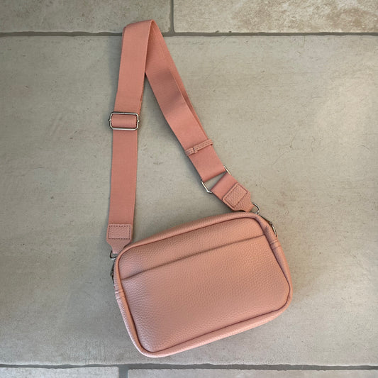 Personalised Pink Cross Body Bag