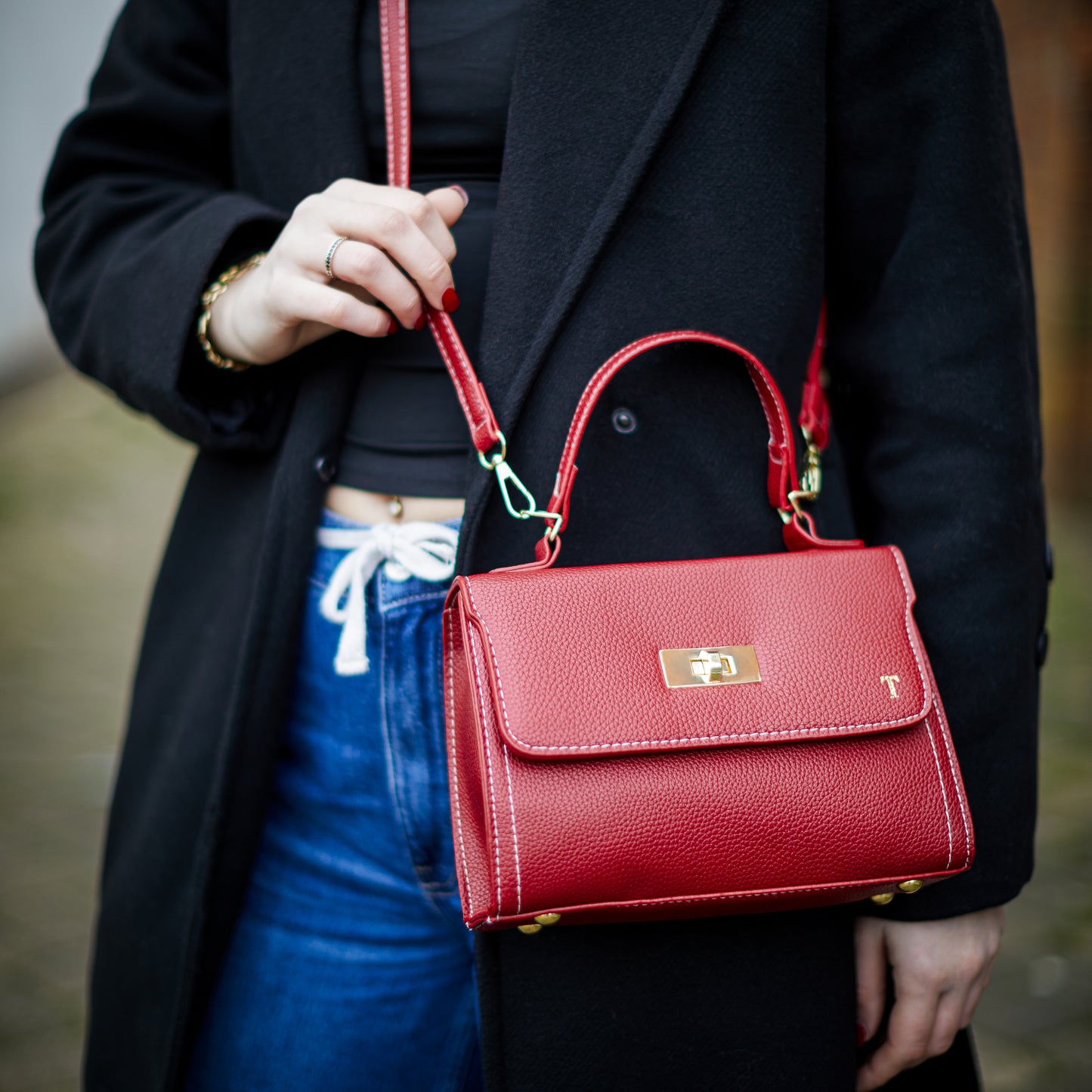 Personalised VERA Handbag Cross Body Bag