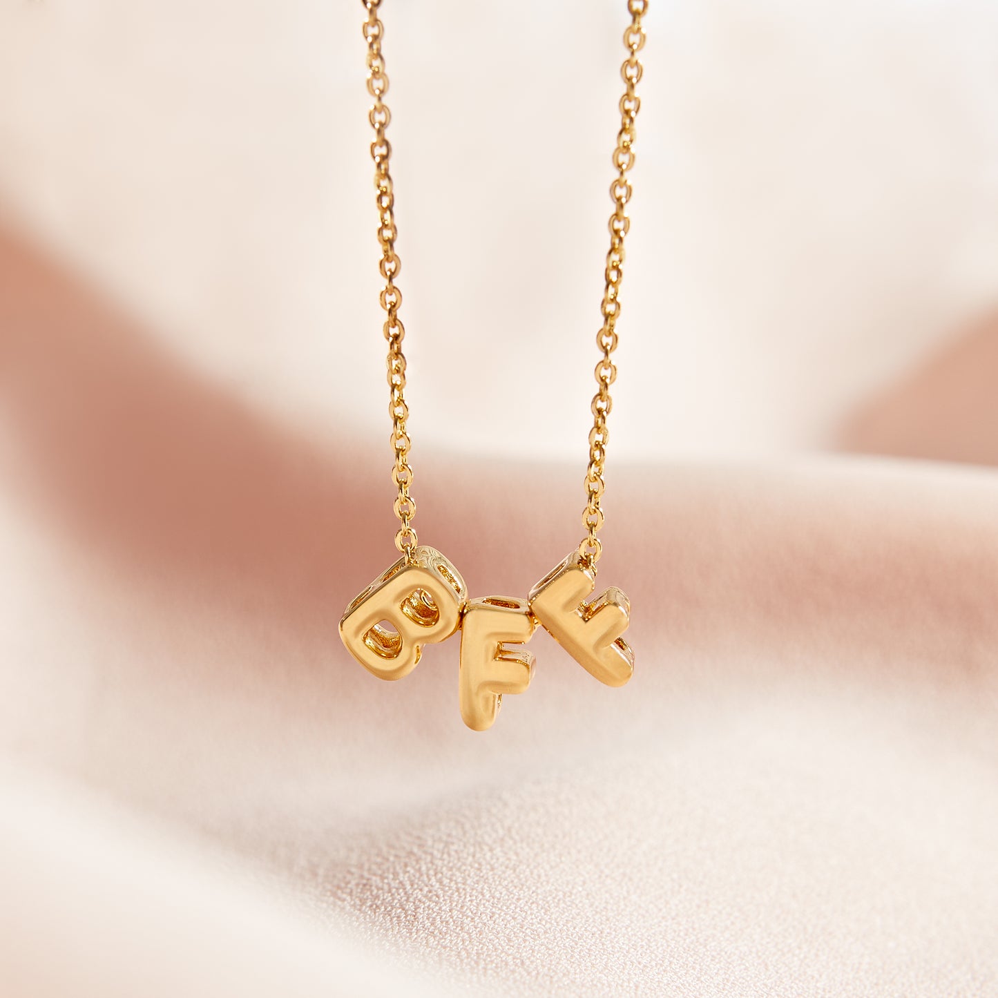 Personalised Custom Balloon Name Necklace