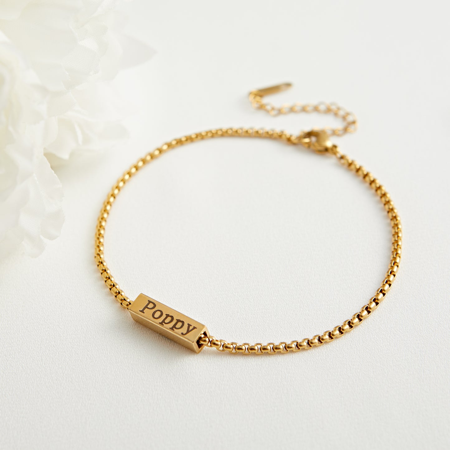 Personalised Unisex Bar Chain Bracelet
