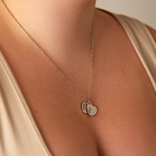 Personalised Heart Pendant Necklace