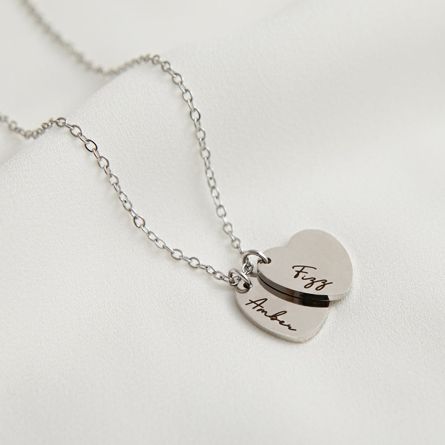 Personalised Heart Pendant Necklace