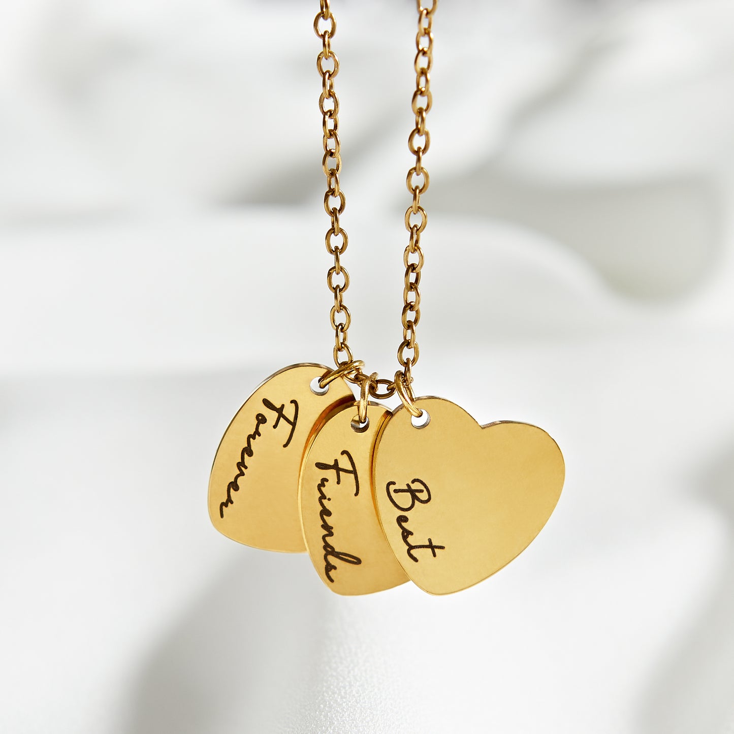 Personalised Heart Pendant Necklace