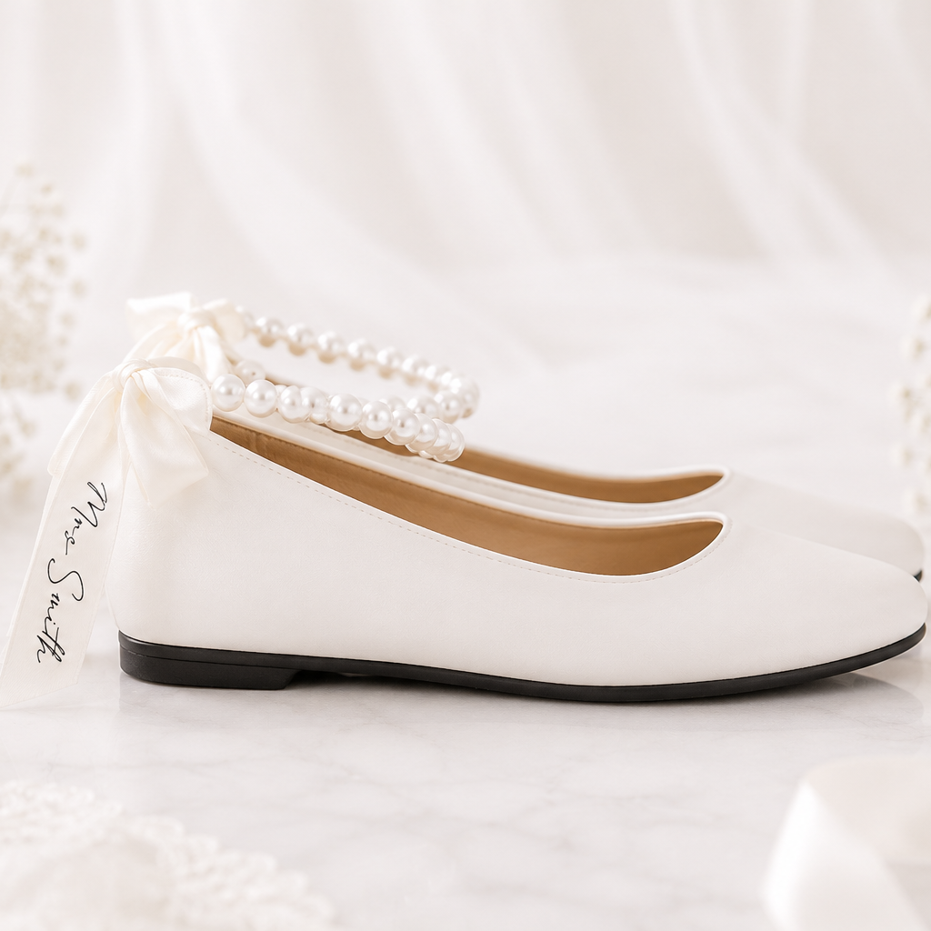 Bridal Pearl Pumps