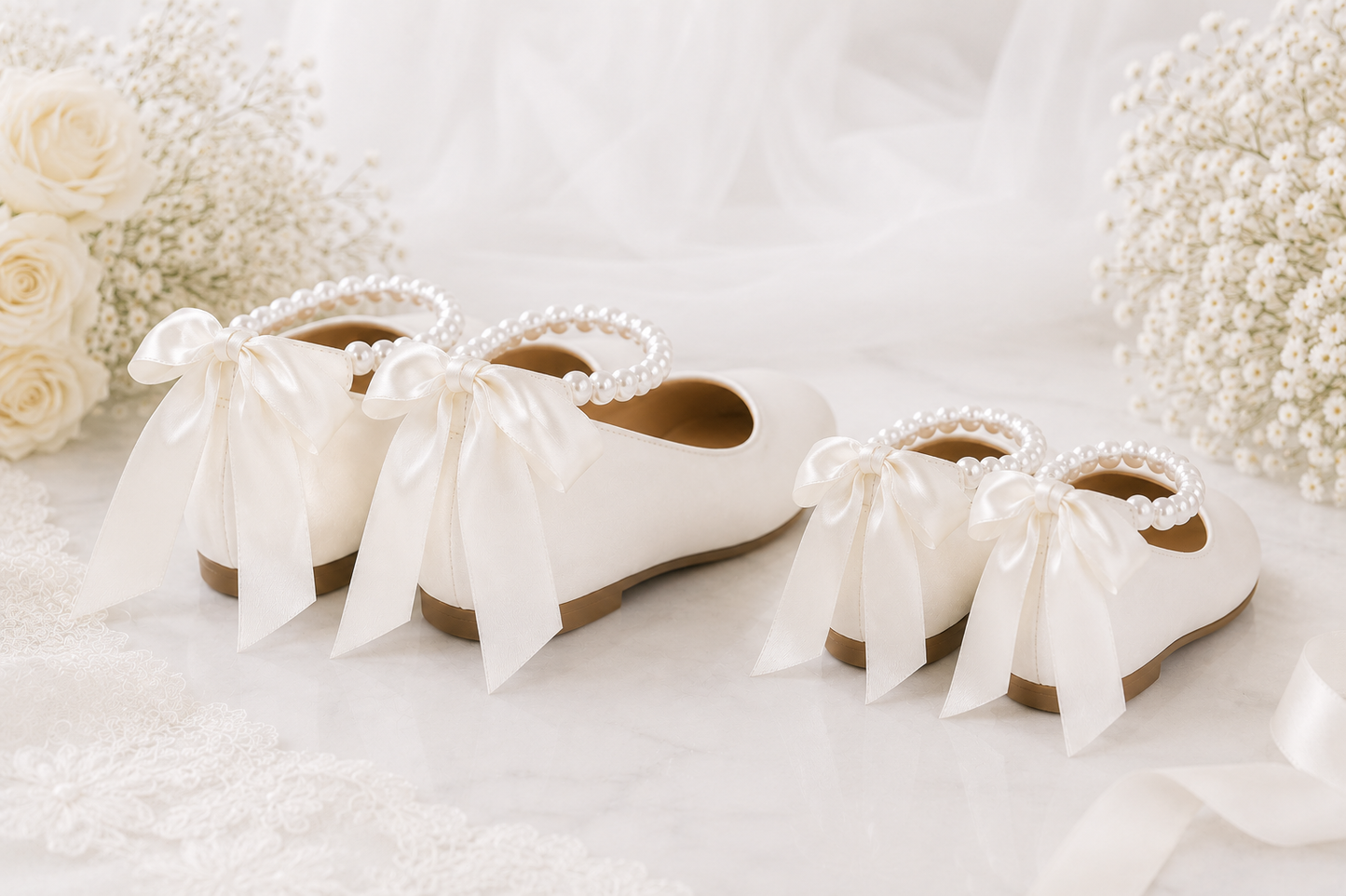 Bridal Pearl Pumps
