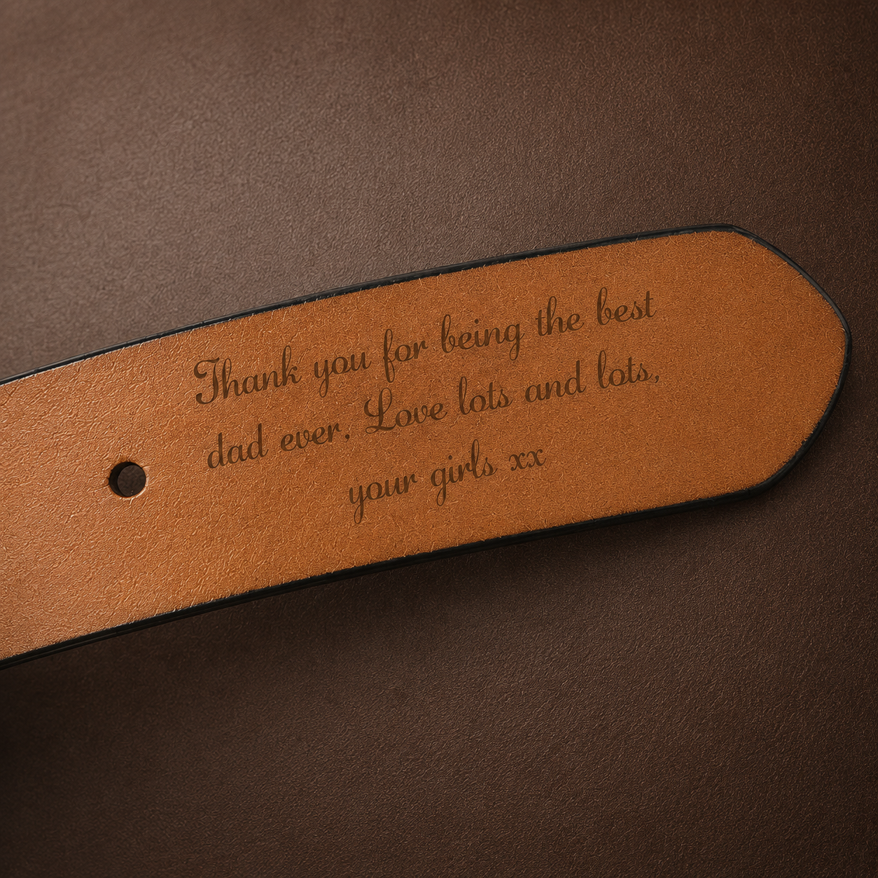 Personalised Mens Belt