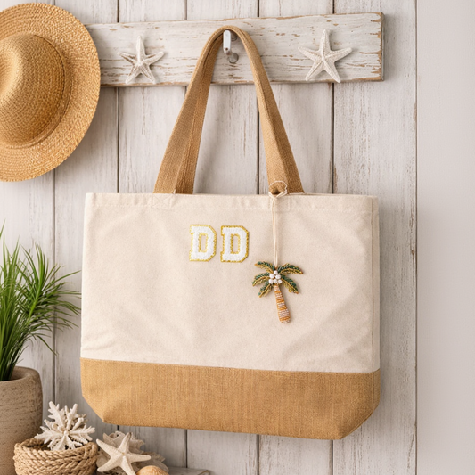 Personalised KIM Canvas Tote Bag