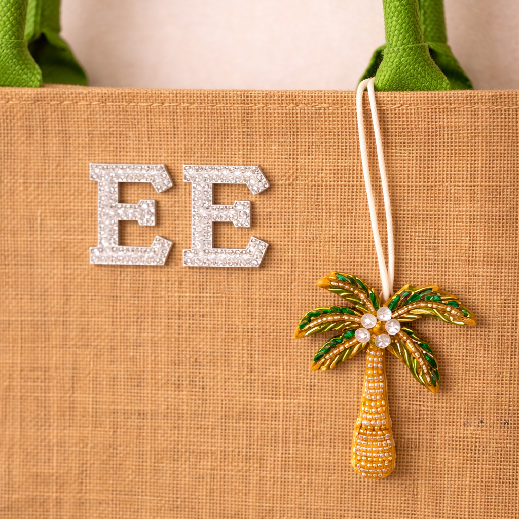 Personalised Large Jute Tote Bag