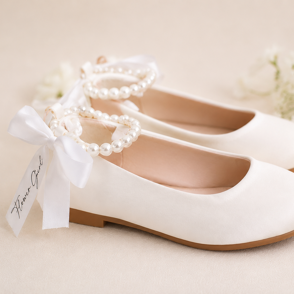 Personalised Childrens Pearl Pumps