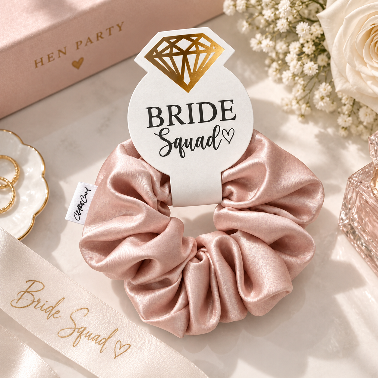 Bride Squad Large Scrunchie