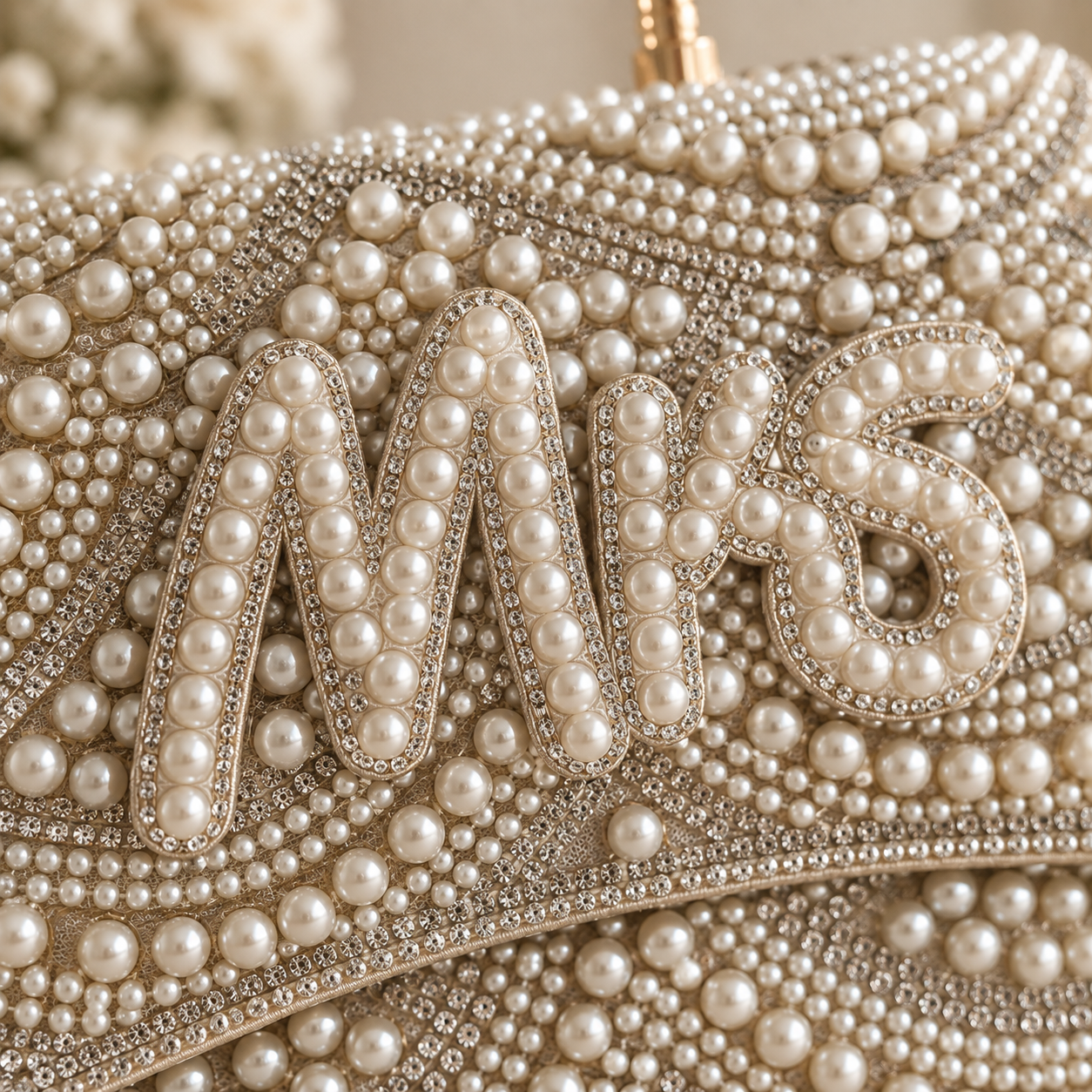 Mrs Pearl Top Handle Bag