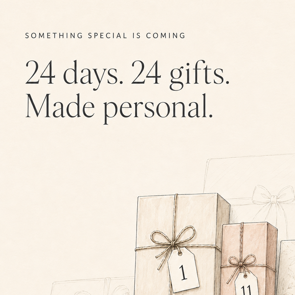 Personalised Christmas Advent Calendar