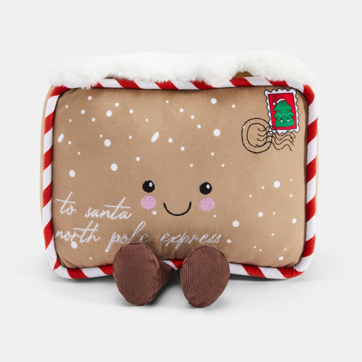 Personalised Letter to Santa Postcard Plushie