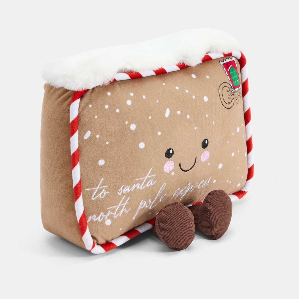 Personalised Letter to Santa Postcard Plushie