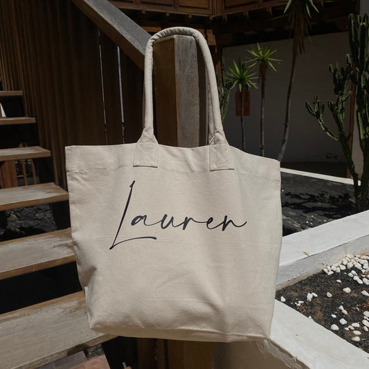 Personalised GEMMA Large Tote Bag