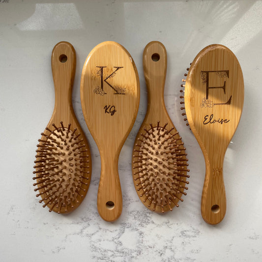 Personalised Wooden Hair Brush