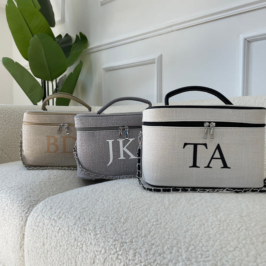 Personalised Canvas Chain Trunk Bag