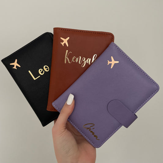 Personalised Travel Organiser Passport Cover