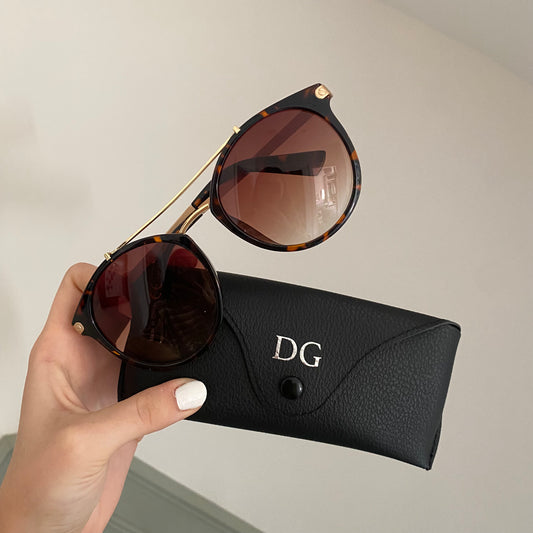 Personalised Unisex Button Glasses Case
