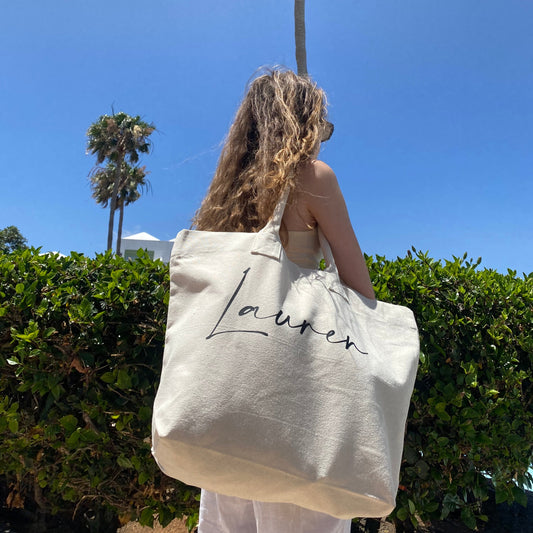 Personalised GEMMA Large Tote Bag
