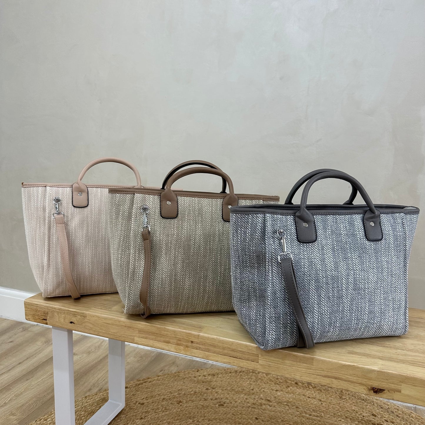 Personalised Canvas Cross Body Tote