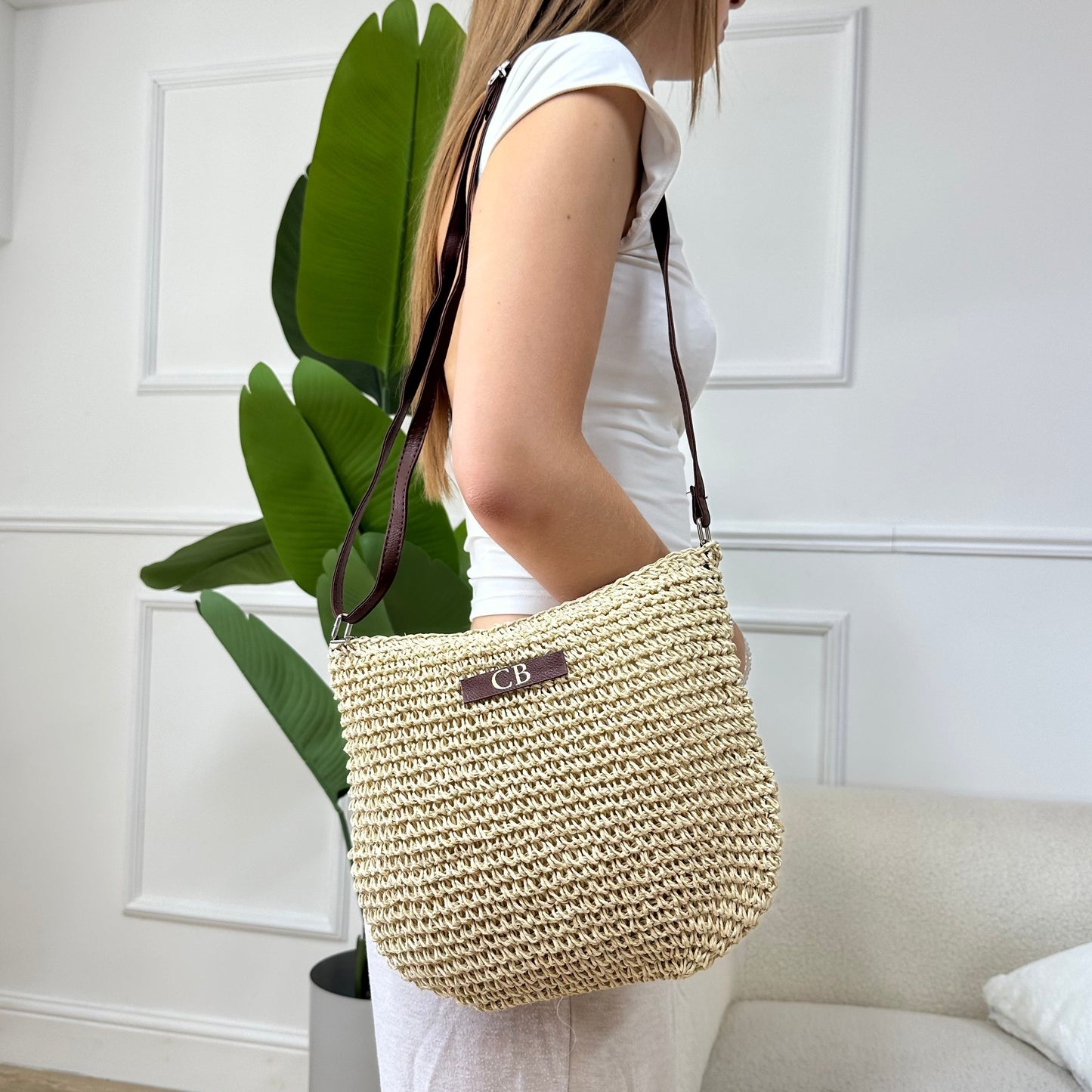 Personalised GEORGINA Cross Body Bag