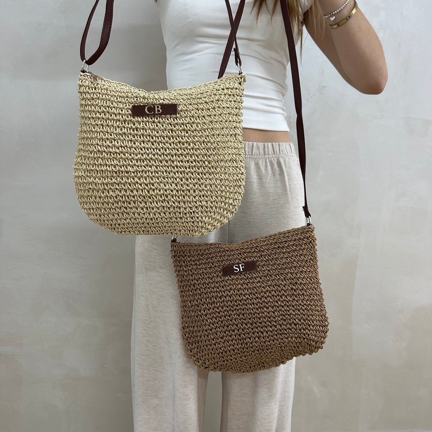 Personalised GEORGINA Cross Body Bag