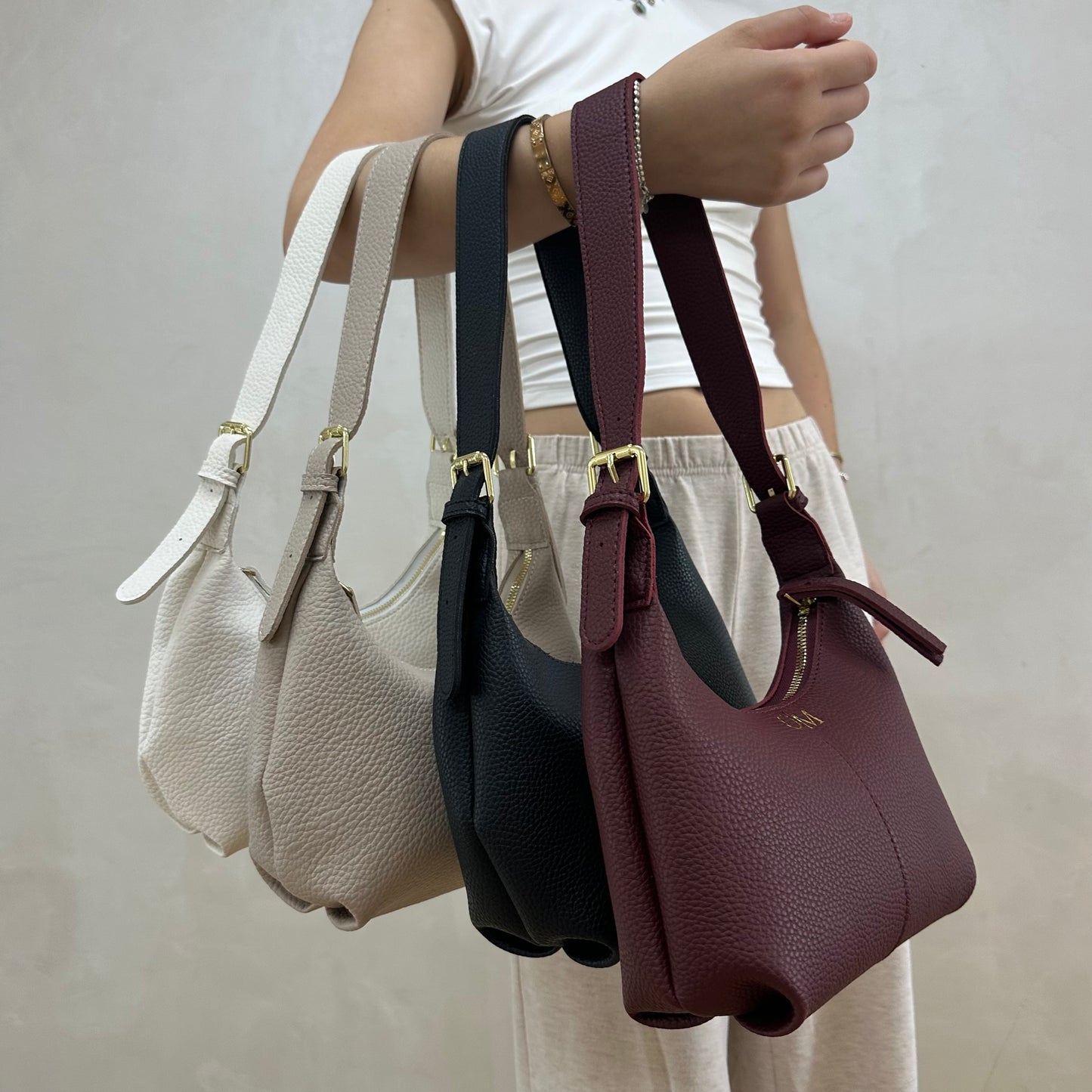Personalised PEBBLE Shoulder Bag