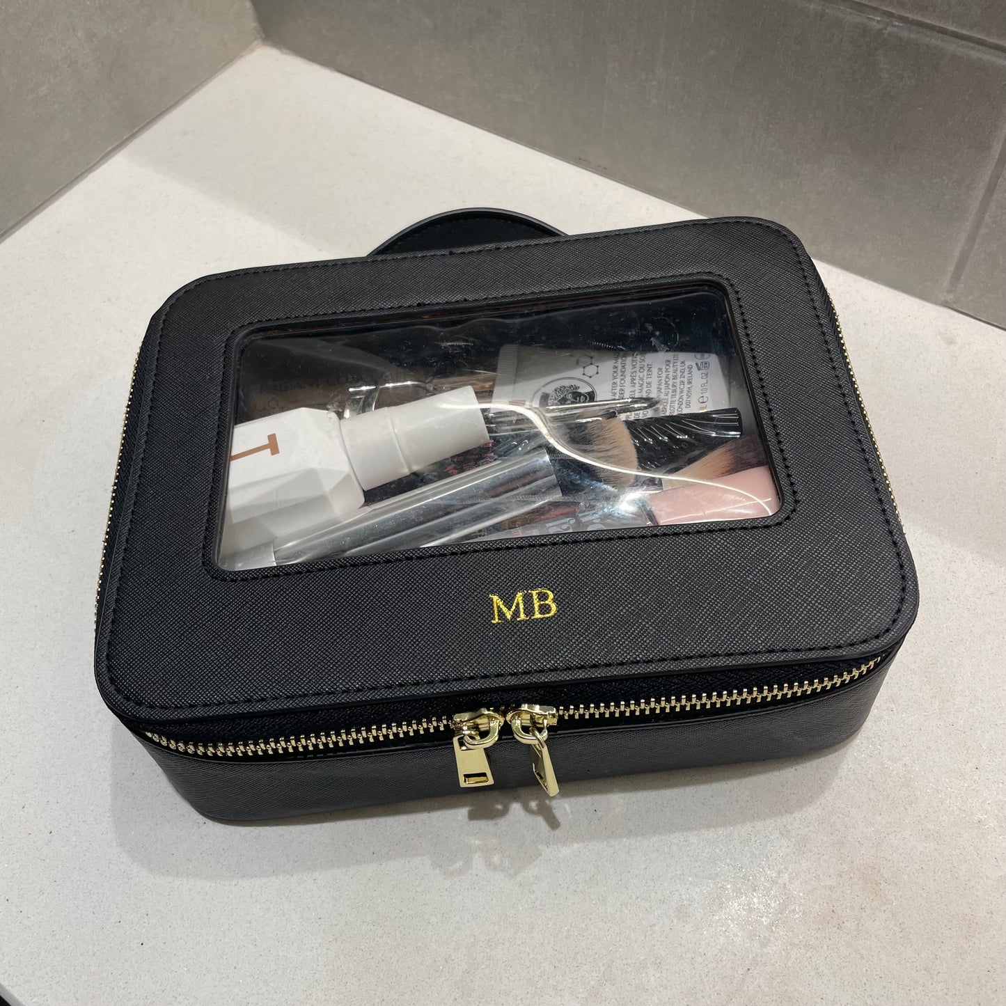 Personalised Clear Panel Carry Case