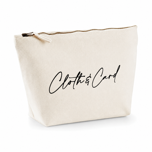 Logo printed cotton pouch for corporate branding | Cloth'N'Card