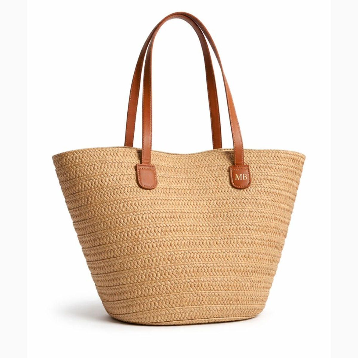 Personalised LOTTIE Straw Tote Beach Shoulder Bag
