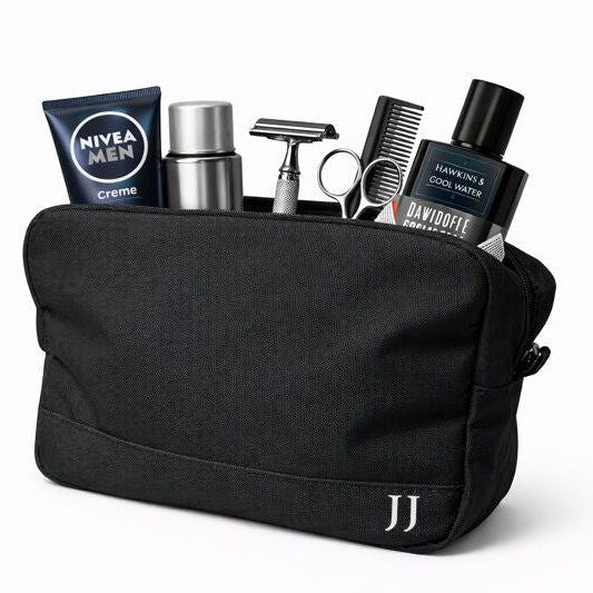 Personalised Mens Wash Toiletry Bag